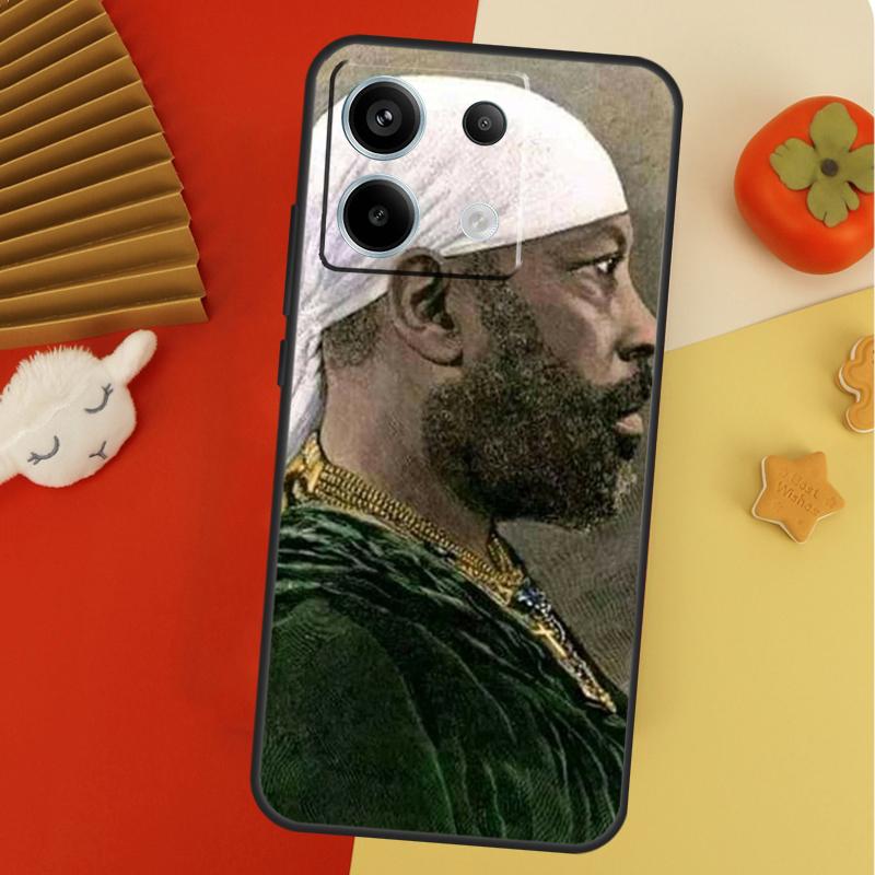 Emperor Menelik Ii Of Ethiopia Adwa Case For Xiaomi Redmi 14C 13C 10C 12C Redmi Note 9S 10S 11S 12S 9 10 11 12 13 14 Pro Cover