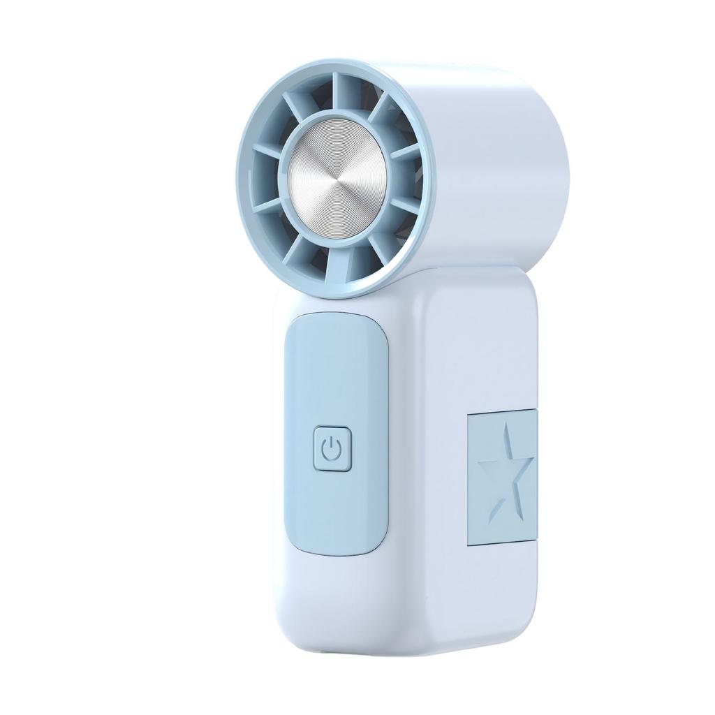 Rechargeable High-Speed Mini Handheld Fan: Portable USB-Powered Pocket Wind Cannon