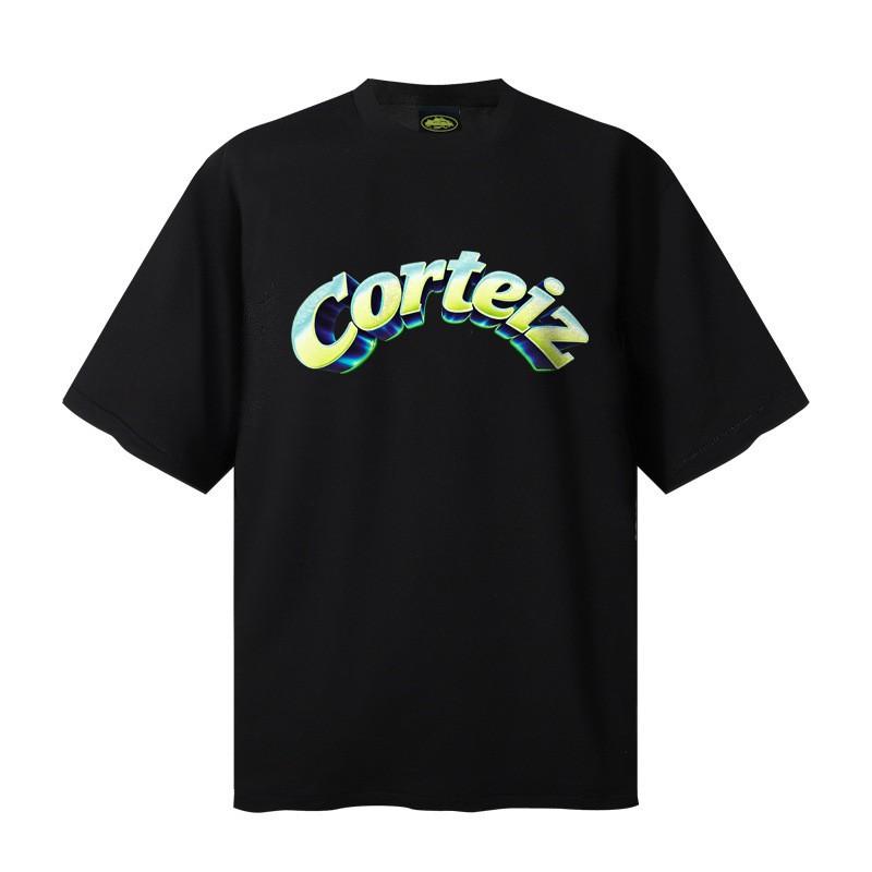 Corteiz Alcatraz Streetwear Heavyweight Cotton Tee Unisex Oversized Fit Casual Short Sleeve