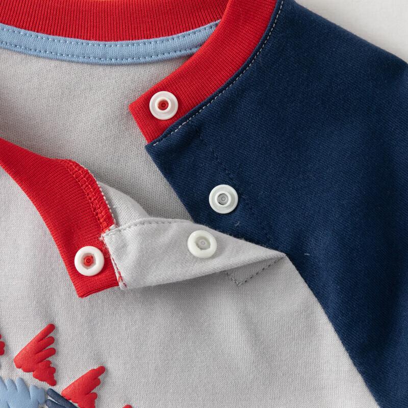 DAVE&BELLA Boys' Anti-Bacterial Long-Sleeve T-Shirt