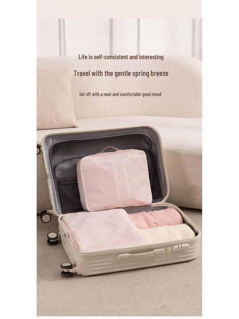 Waterproof Travel Storage Bag: Portable 3-in-1 Bag for Intimate Apparel & Luggage Organization