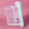 4pcs Large Capacity Moisture Absorber Box Empty Box Dehumidizer Storage Box Reusable For Wardrobes, Bathrooms, Living Rooms