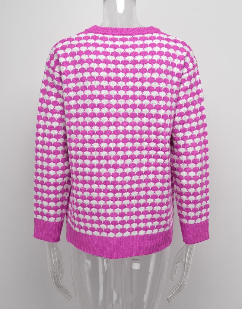 Women's Large Size Bottoming Sweater Knitted Sweater Comfortable Women's Clothing