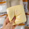 Butter Toast Squishy Slow Rising Squeeze Toy Soft Stress Relief Decompression Fidget Toy Kawaii Gift for Kids Adults