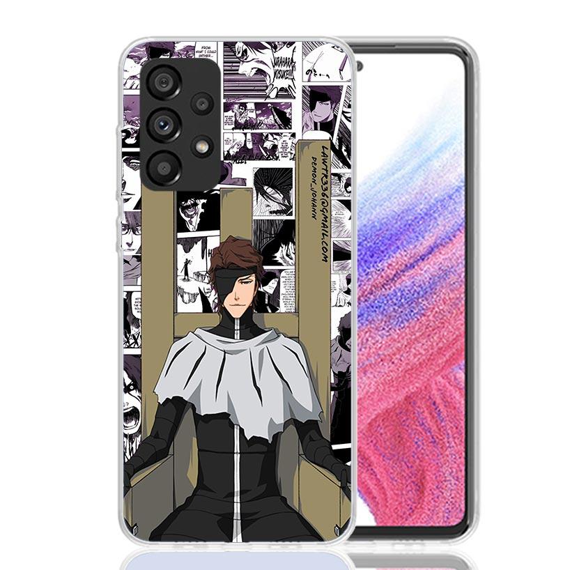 Ichigo Kenpachi Bleach Anime Phone Case For Samsung Galaxy A13 A14 A15 A16 A53 A54 A55 A56 A33 A34 A35 A36 A23 A24 A25 A26 A05S