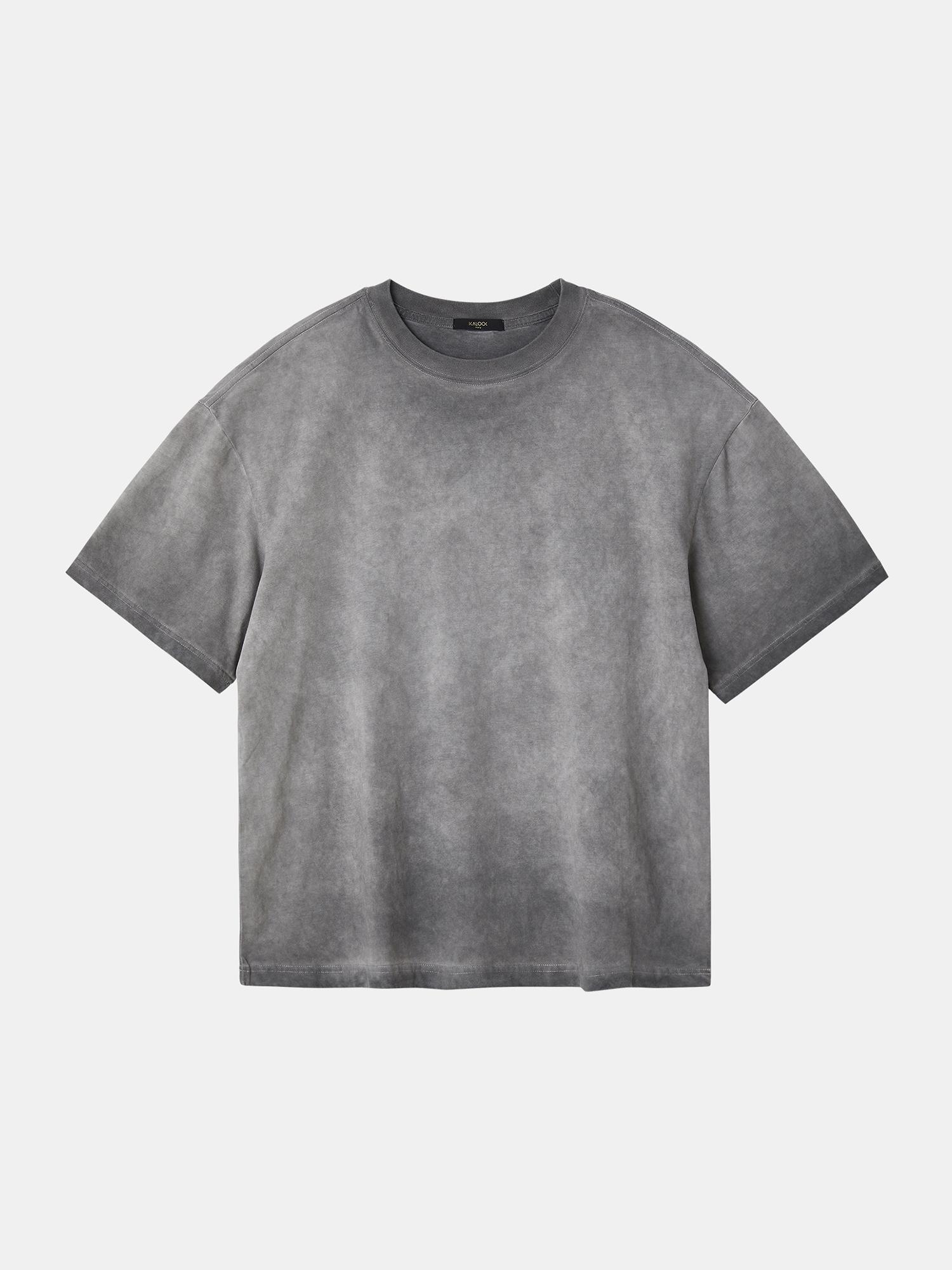 Icaruk Semi-Overfit Pigment Short Sleeve T-Shirt Cstee111 Reference/100