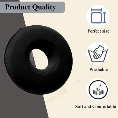 Foam Ear Piercing Pillow Hollow Design Slow Rebound Ear Hole Donut Pillow Comfortable Round/Square Shape Side Sleeper Pillow