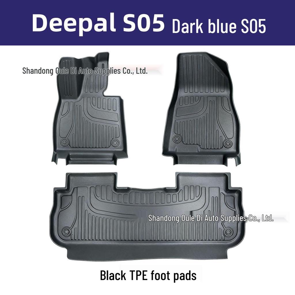 Changan Deepal S05 TPE Double Layer Floor Mats for Car Interior Modification