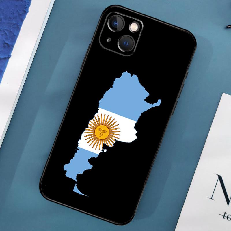 

Чехол для телефона с флагом Аргентины для iPhone 15 14 Pro Max 11 13 12 Mini X XR XS Max SE 2020 7 8 Plus, чехол iPhone 15Pro MAX