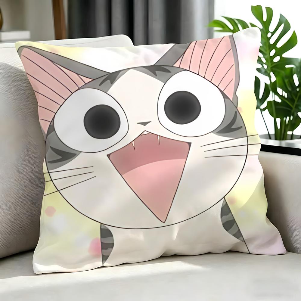 anime Chis Sweet Home Cushion Cover Cushion Cover Set Pcs x x x Pillowcase Decorative Sofa Home Decor