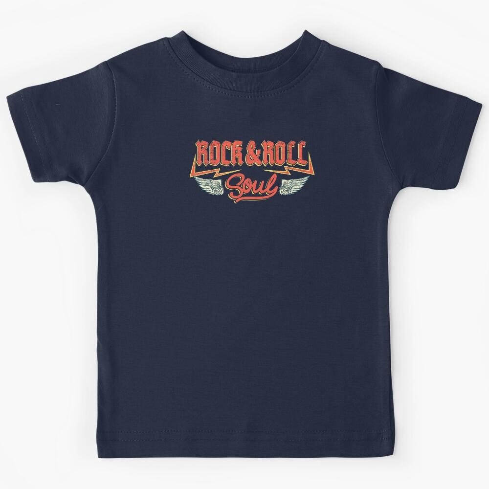 Copy of Rock And Roll Soul: Grunge Rock Design For Rock Music Lovers Kids T-Shirt 140