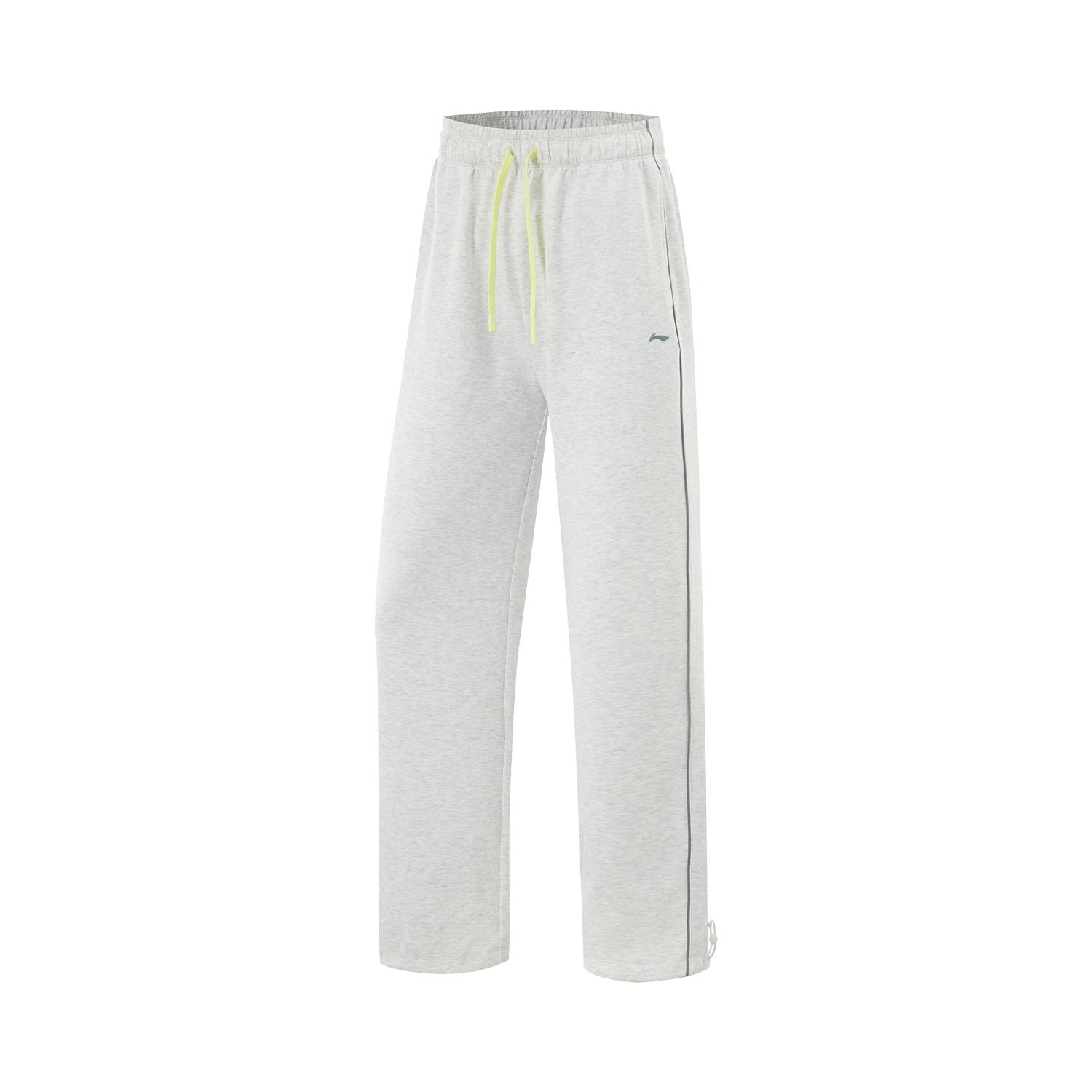 

Li Ning Серия Фитнес Повседневные Простые На шнуровке Свободные Трикотажные Спортивные брюки Женские брюки Светло-серый Дымчато-серый AKLV306-3 XL