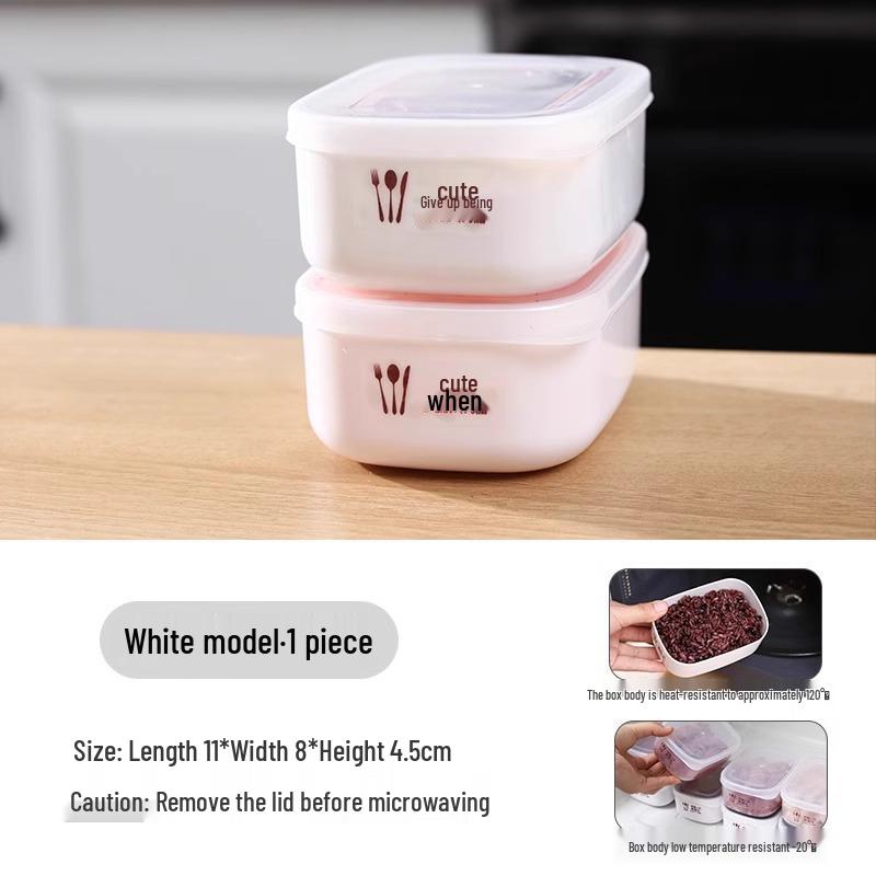 Refrigerator Food Storage Box: Freezer-Safe, Fresh-Keeping, BPA-Free Organizer for Meat Compartments.