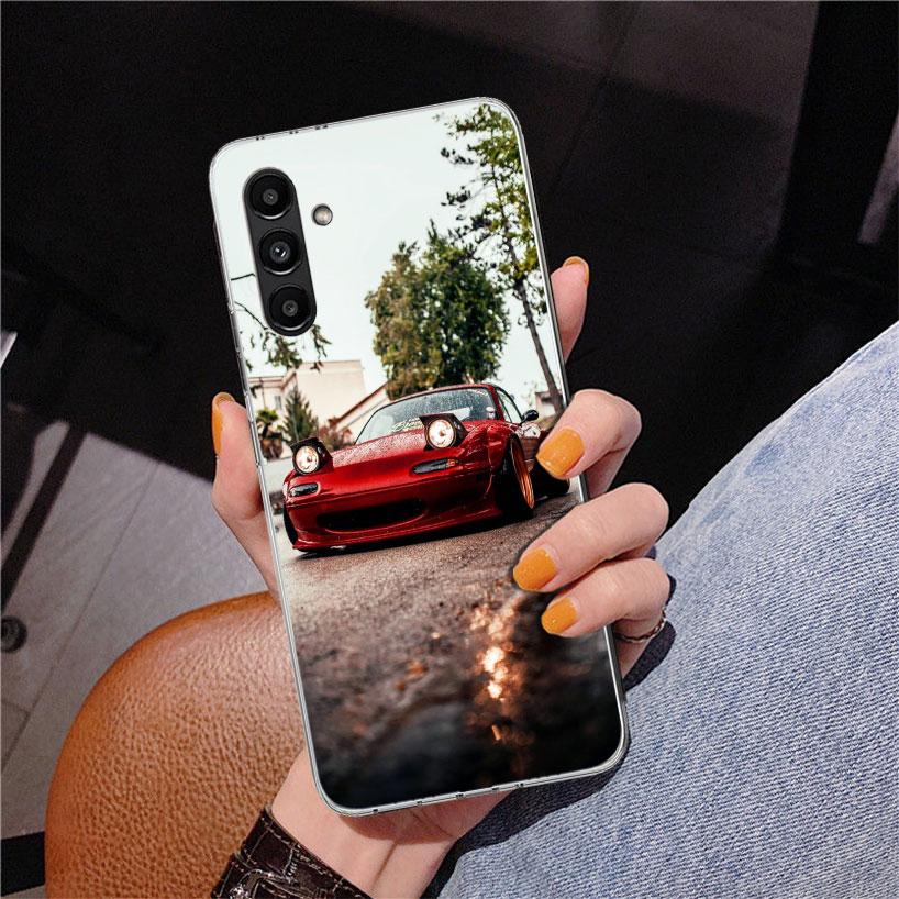 JDM Auto MX5 Niedliche Handyhülle Für Samsung Galaxy A17 A16 A15 A14 A13 A57 A56 A55 A54 A53 A37 A36 A35 A34 A33 A26 A25 A24 A23 Galax