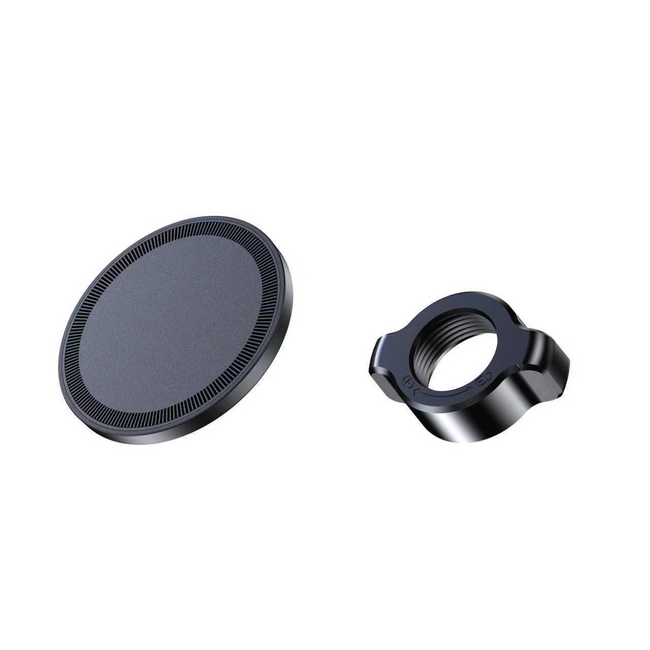 Magnetic 360° Rotating Car Phone Mount with Foldable Vacuum Suction Holder
