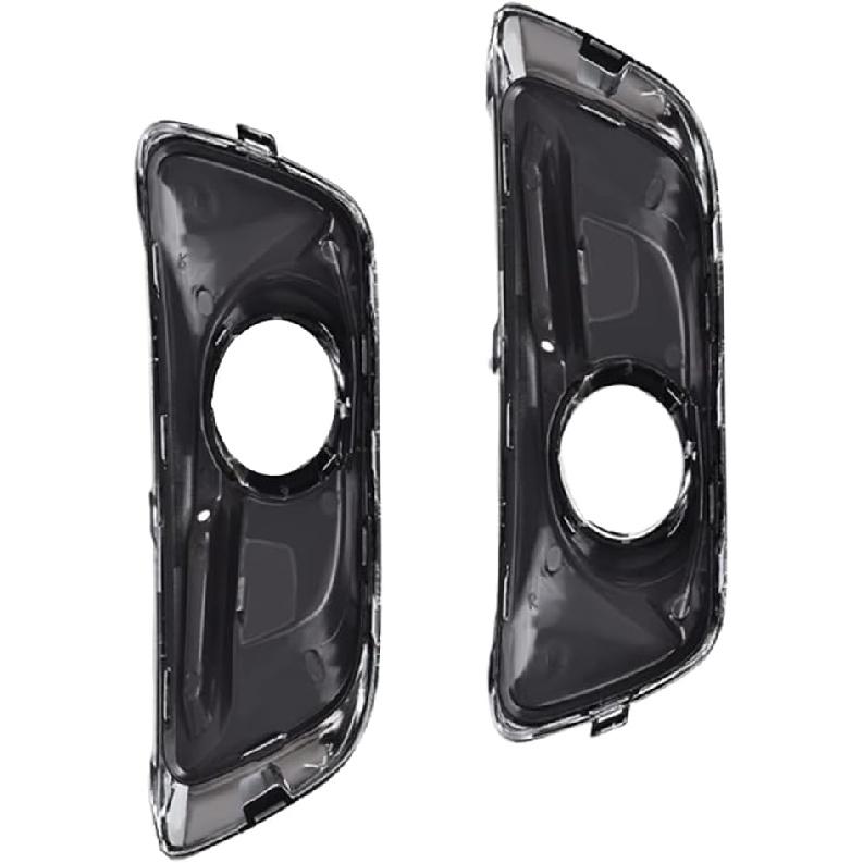 20768823 + 20768846, Pair Set Fog Light Lamp Bezel Cover, 2013-2014 Compatible with Chevrolet Malibu Eco