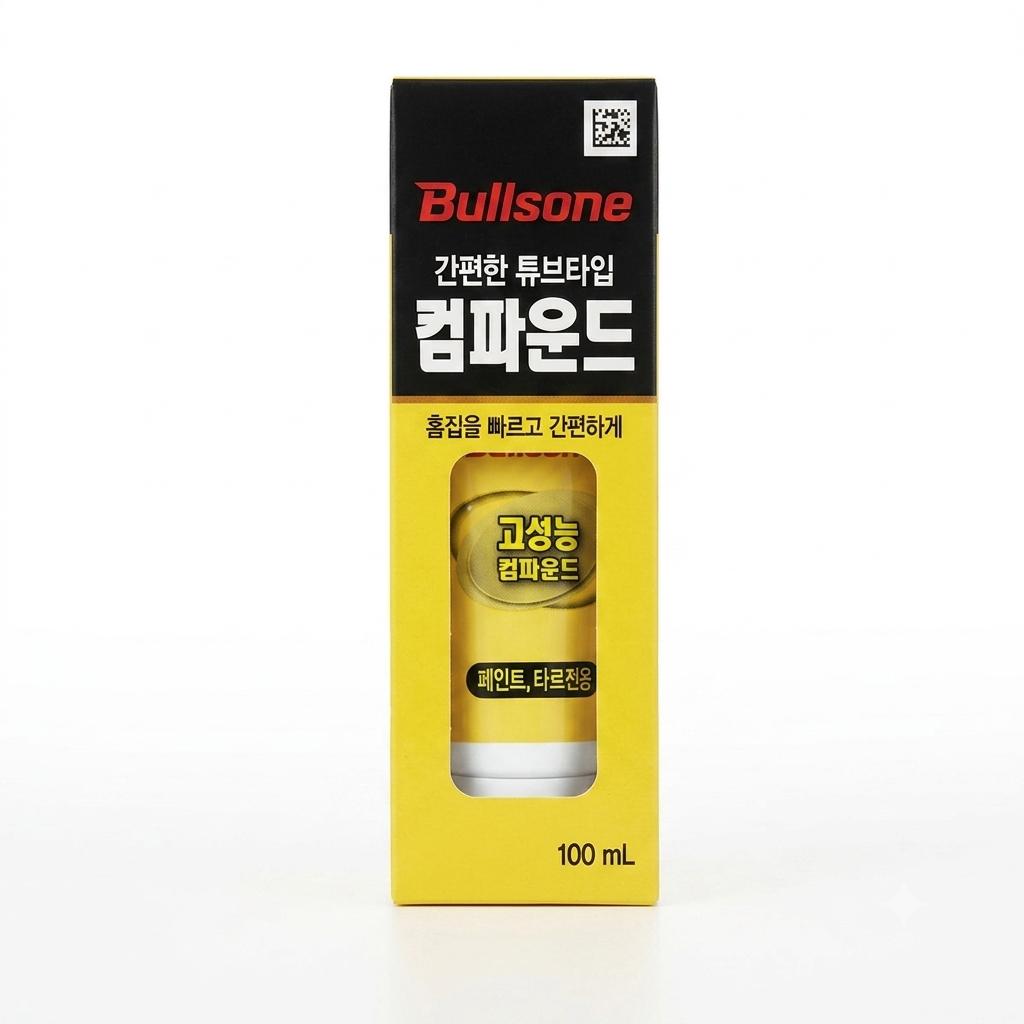 Bullsone Tube Type Scratch Scratch Remover Compound 100ml