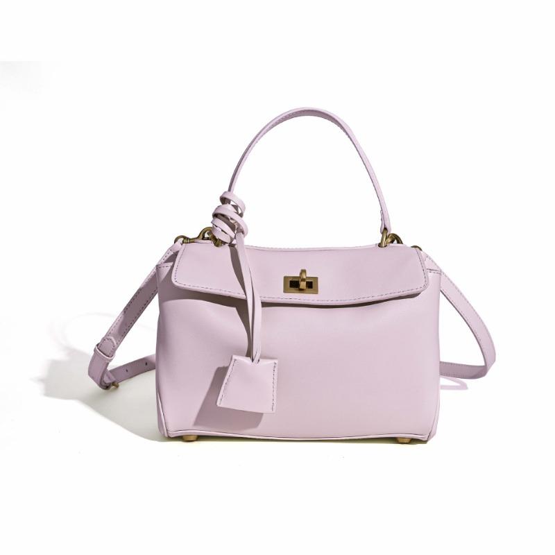 New Leather Tote Bag Women's Large-capacity Shoulder Messenger Bag Commuter Underarm Bag Versatile Light Luxury High-end Bag