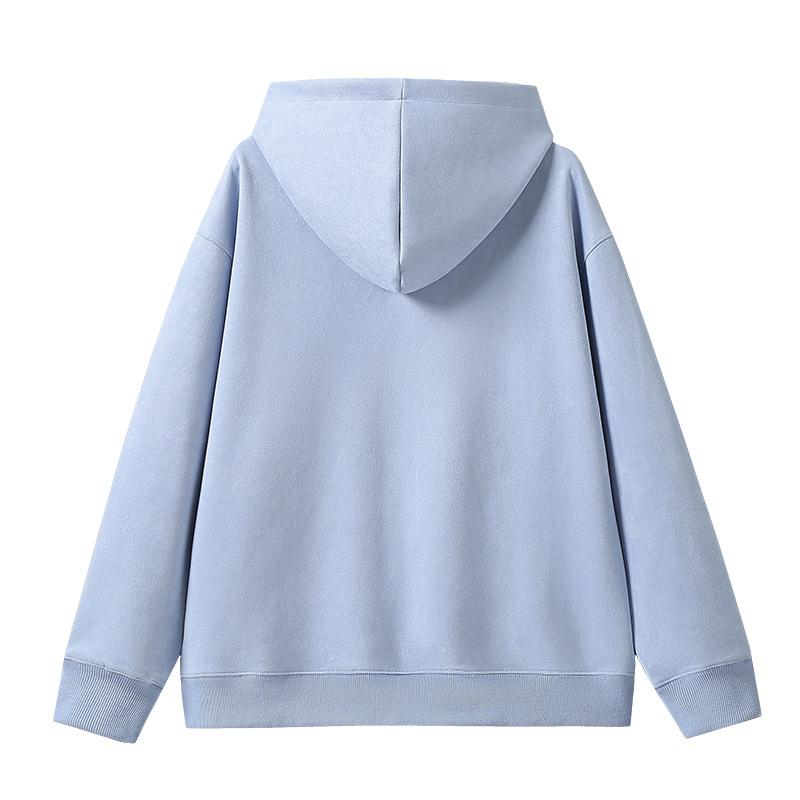 New Spring and Autumn Couple Sweater, Hooded Pullover Shoulder Sleeve Jacket, Casual Sports Top