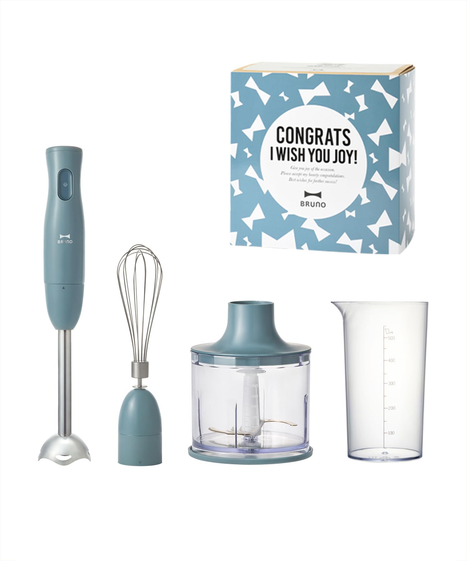 

Блендер BRUNO New Life Детское питание Свадебный подарок Ручной миксер Удобный блендер Для измельчения льда Смешивание Измельчение Венчик 5 Ролей Подарок Bruno Blue 1705415