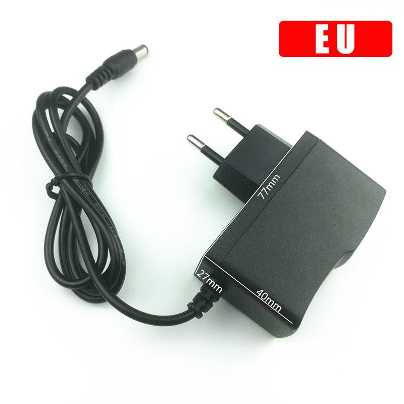 1pcs 100-240V AC To DC Power Adapter Power Charger Adapter 5V 12V 1A 2A 1.5A UK EU Plug 5.5mm X 2.1mm 5.5mm X 2.5mm / 5v3aDC Plug