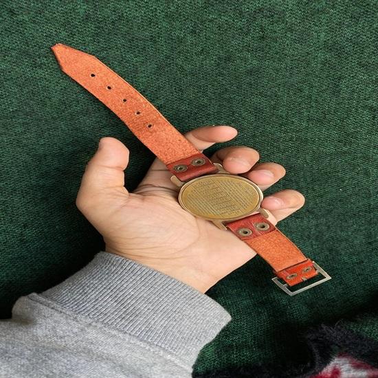 Handgefertigter Steampunk Messing Armkompass Sonnenuhr Uhr Zeitmesser Perfektes Geschenk für Ehemann, Andenken Hochzeitsjubiläum Geburtstagsgeschenk