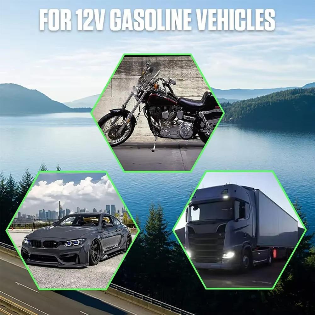 Automotive Spark Plug Tester With Adjustable Two-pin Socket For Most 12V Gasoline Vehicle Spark Plugs Tester