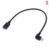 90 Degree Micro Usb Male To Mini Usb Female Adapter Converter Cable