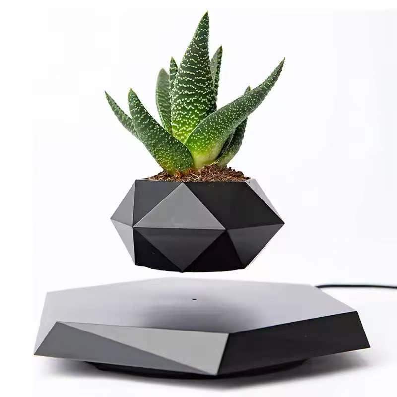 Stile Nordico Bonsai a Levitazione Magnetica Vaso per Piante Galleggiante Vaso per Air Bonsai Vaso per Fiori a Levitazione Magnetica Regalo Creativo Decorazione per la Casa