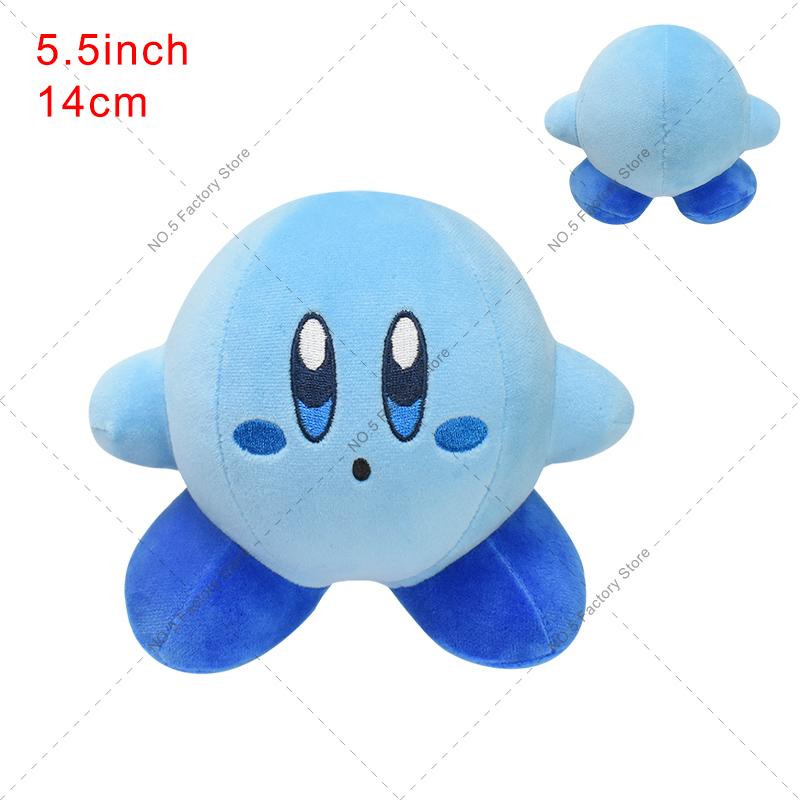 Game Star Kirby Stuffed Doll Peluche 5“ Kawaii Pink Kirby Grey Kirby Ghost Kirby Anime Plush Toys Christmas Gifts for Children