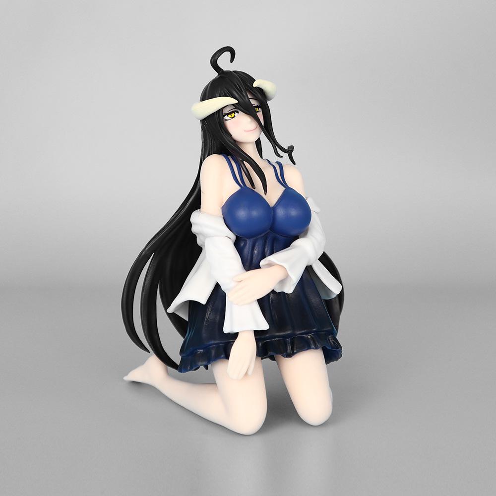Albedo Kneeling Figure: Beautiful Two-Dimensional Girl Ornament from Overlord of the Undead Anime