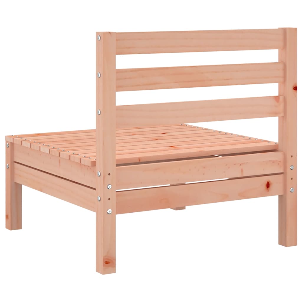 Garden Sofas Without Armrests 4 pcs Solid Douglas Fir Wood
