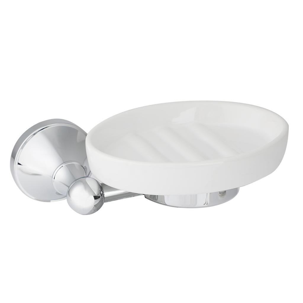 Gold Soap Dishes Wall Mounted Chrome Vintage Shower Ceramic Soap Dish Holder Bathroom