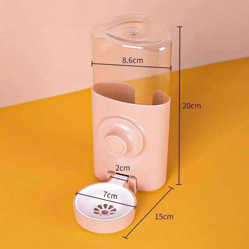 Automatic Pig Supplies Chinchilla Pet Water Siphon For Feeding Hamster Dispenser Guinea Rabbit 600ML Kettle Large-capacity