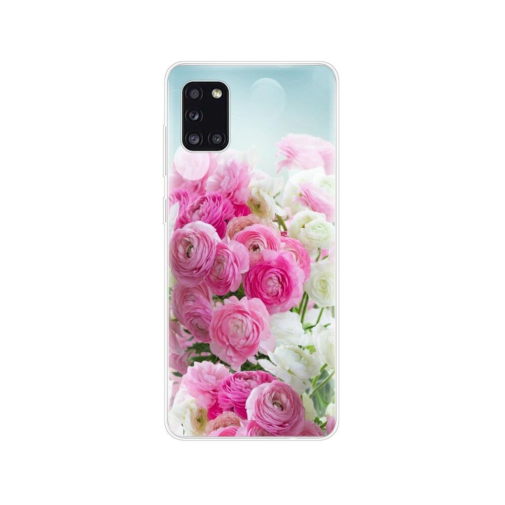 Fall Für Samsung Galaxy A31 Fall Für Samsung A31 EINE 31 SM-A315F 6.4"; Telefon Abdeckung Silikon Weiche TPU Coque Stoßstange Volle Schutzhülle