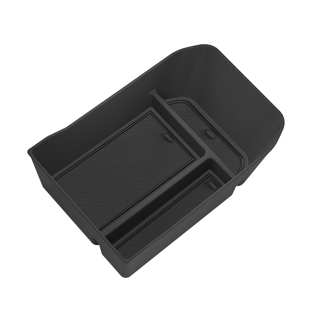 

Armrest Storage Box For Kia EV3 2025-2025 Stowing Tidying Center Console Tray Organizer Black ABS Accessories