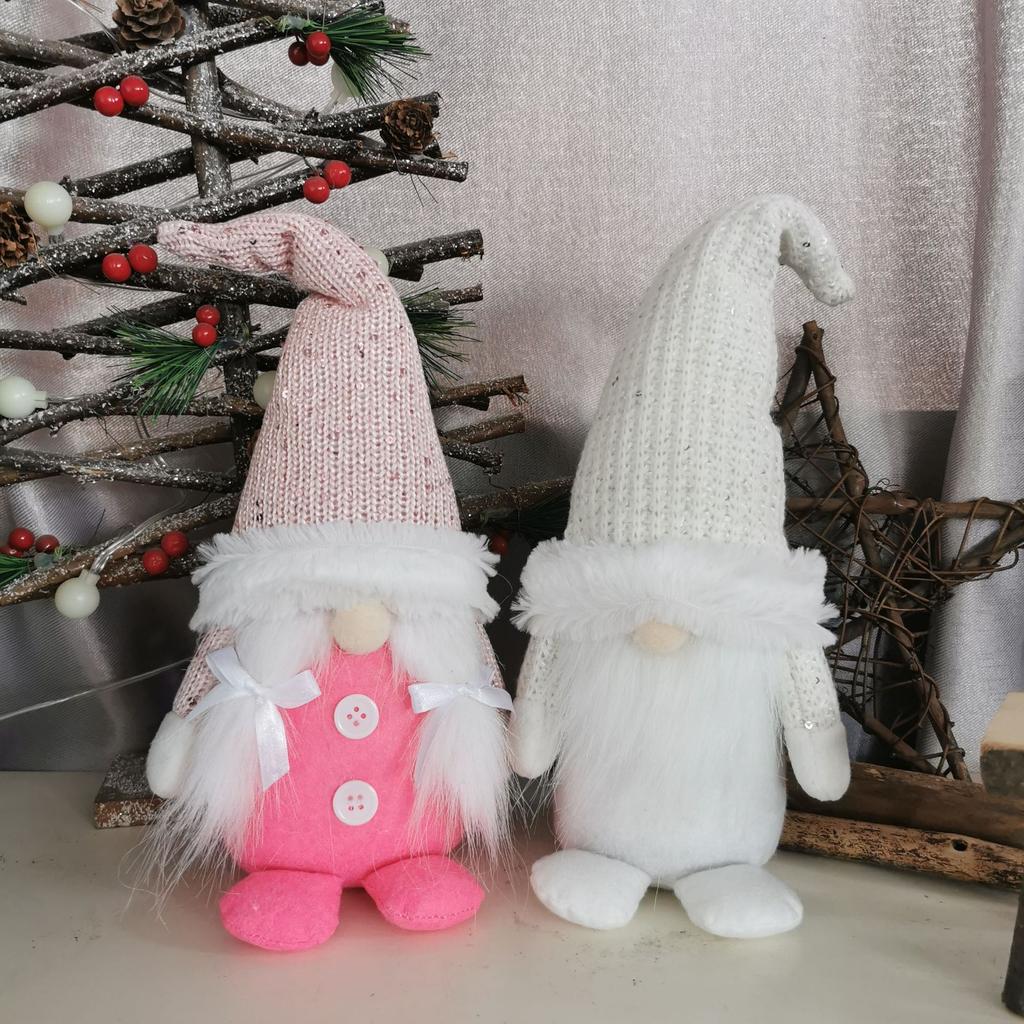 Christmas Gnome 2026 Nordic Hanging Leg Doll Faceless Old Man Doll Window Display Dwarf for Home Christmas Tree Decoration Holiday Ornament