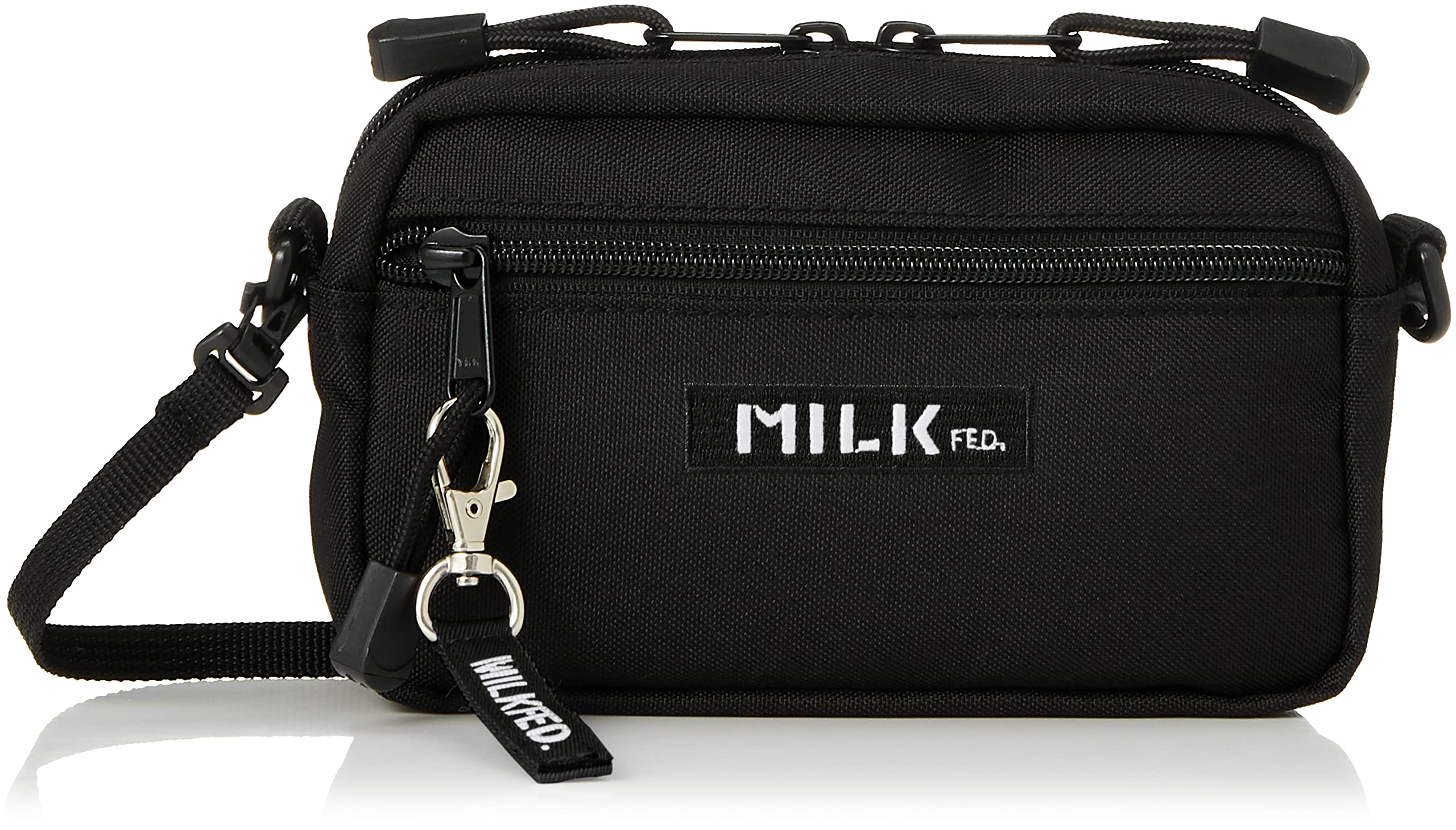 [MILKFED.] МИНИ СУМКА НА ПЛЕЧО, Женская, ЧЕРНЫЙ, Один размер