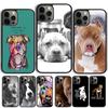 Pitbull Hund Hülle Schale Für iPhone 17 Air 15 16 14 13 12 Pro Max 11 Pro Max Plus Handyhülle Abdeckung