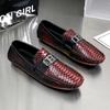 Fashion 2024Spring Summer Men's Loafers Comfortable Flats Casual Shoes for Men Breathable Moccasins Slip-On Soft Leather Driving Shoes
