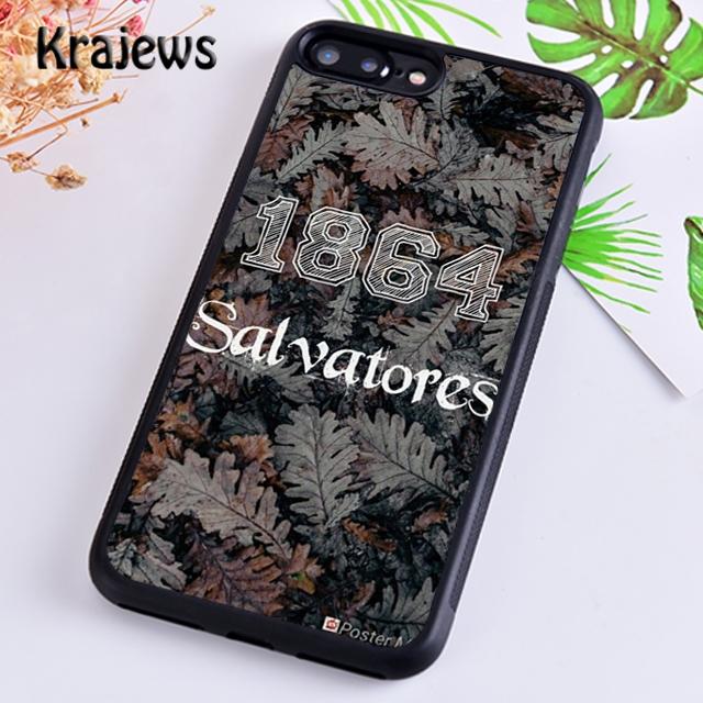 Krajews The Vampire Diaries Phone Case Cover For iPhone 17 Air 16 15 14 Plus 12 13 Pro Max Coque Shell Fundas