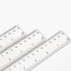 4 Pcs Plastic Ruler Set Math Geometry Set Triangle Ruler Drawing Tool Drafting Supplies for Artists and Students