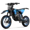 Electric Off Road Motorcycle ZAWAS S3 5000W Peak Motor 14" Electric Off Road Bike 60V 23.4AH Full Suspension Max Load 150Kg