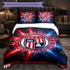 Set Biancheria da Letto Southampton Football 3 Pezzi Morbido Set Copripiumino con Federe Set Decorazione Camera da Letto per la Casa