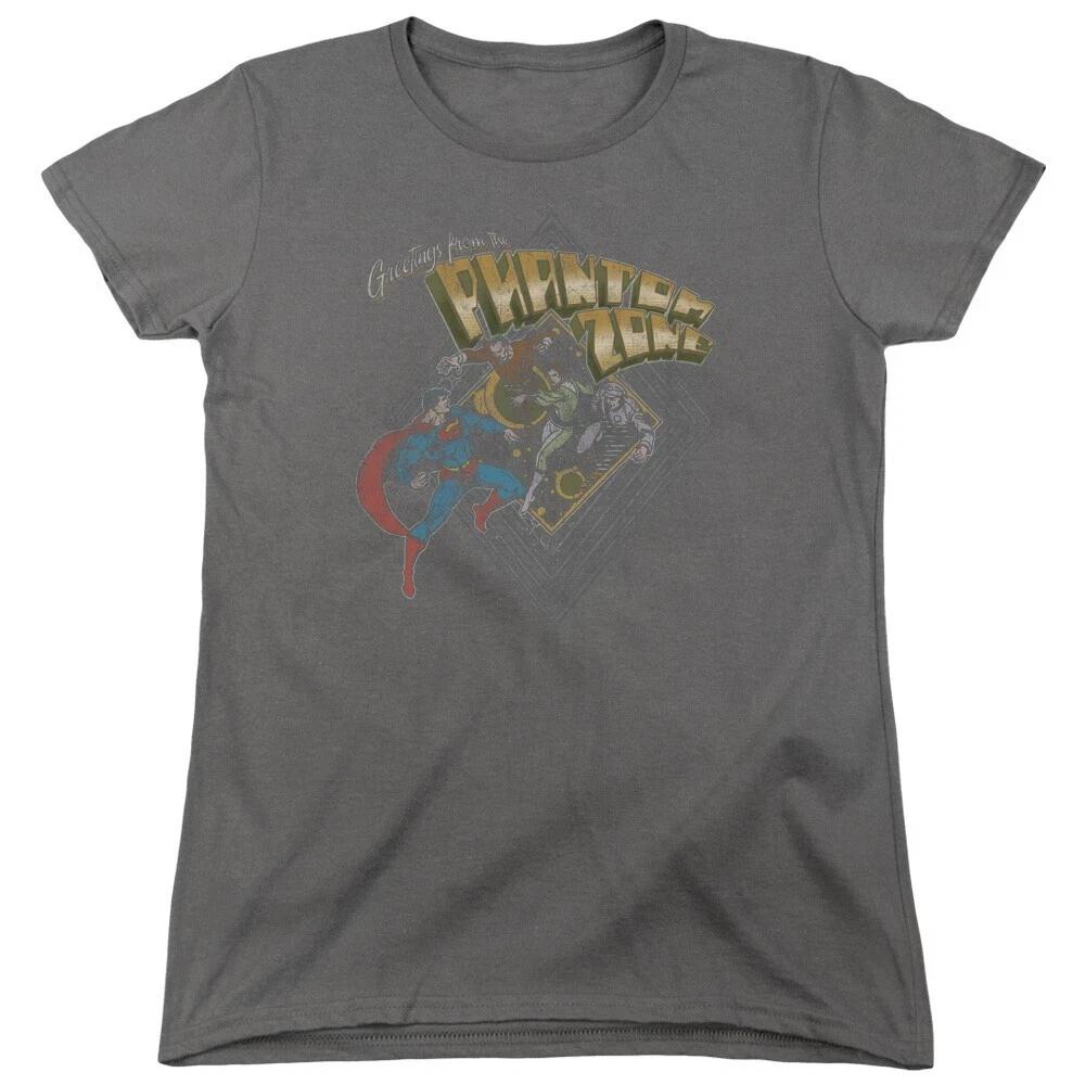 

Superman Phantom Zone Greetings Women s T-Shirt S