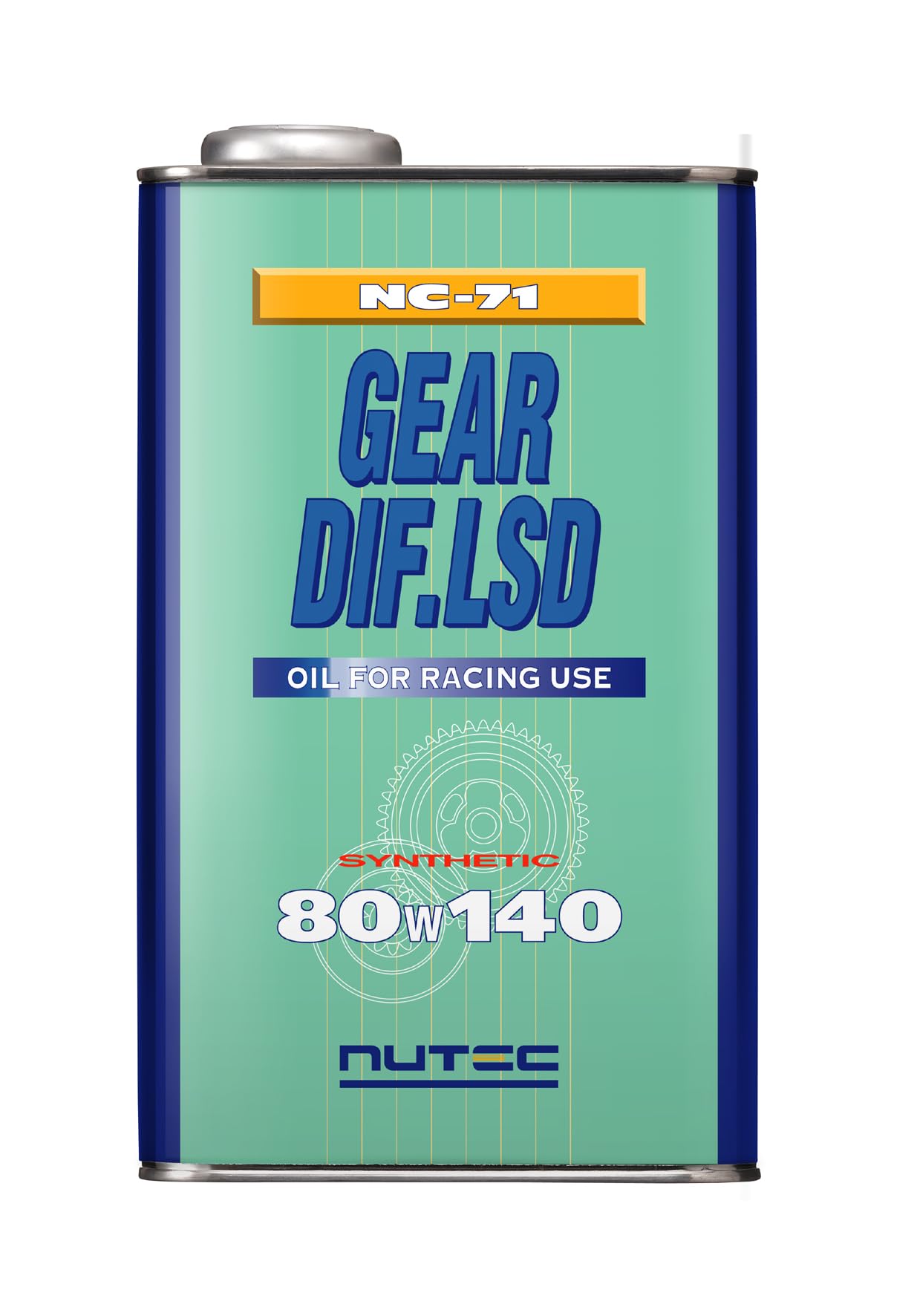 

NUTEC Gear Oil NC-71 80W-140 100% Synthetic (Ester-based) 2L