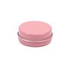 50pcs 25g Aluminum Tin Jars 25ml Pink Color Metal Container Cosmetic Face Eye Cream Packing Empty Can Lip Balm Candle Jar