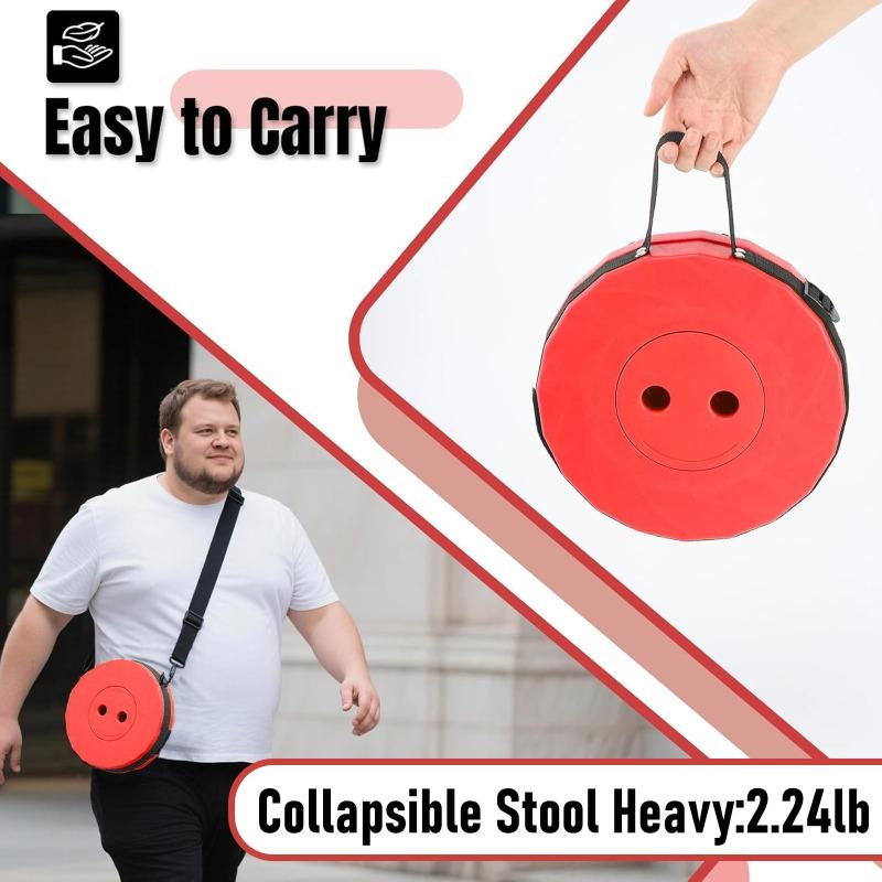 Outdoor Portable Folding Stool,lightweight,with Telescopic and Retractable Designs,suitable for Fishing,hiking and Barbecuing
