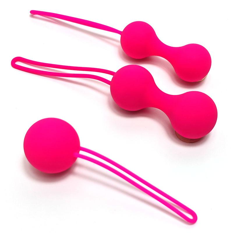 Safe Silicone Vibrating Kegel Balls Ben Wa Balls Pelvic Floor Exercise Intimate Toys for Women