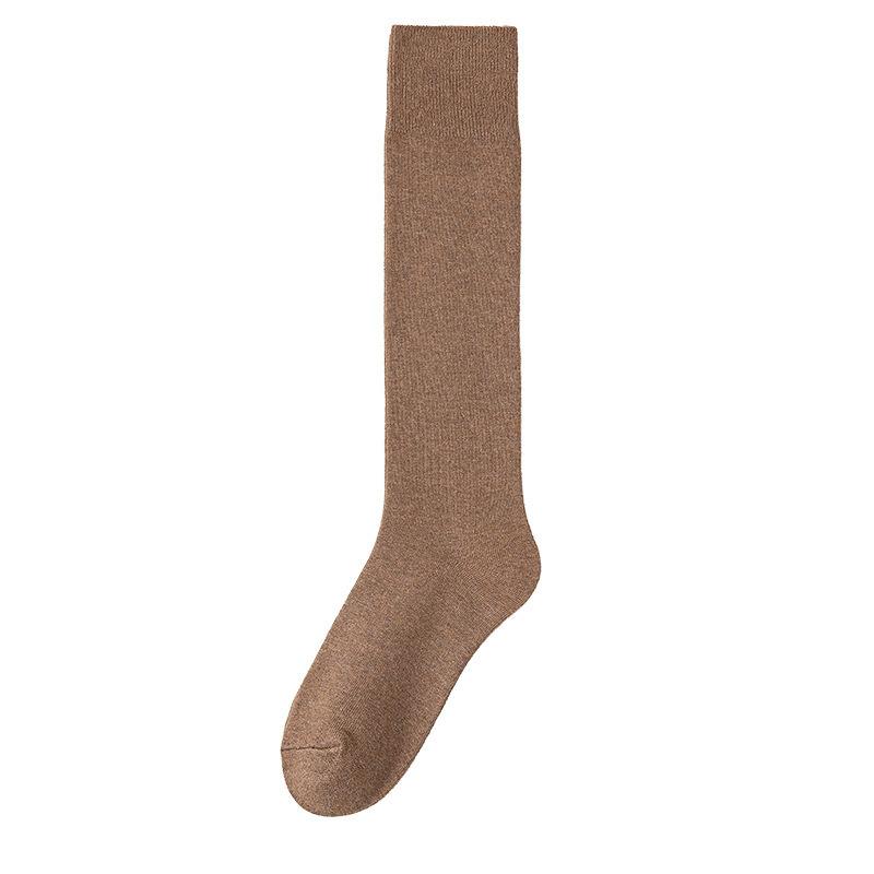 Female Spring and Autumn Cotton Pressure Thin Leg Long Leg Socks